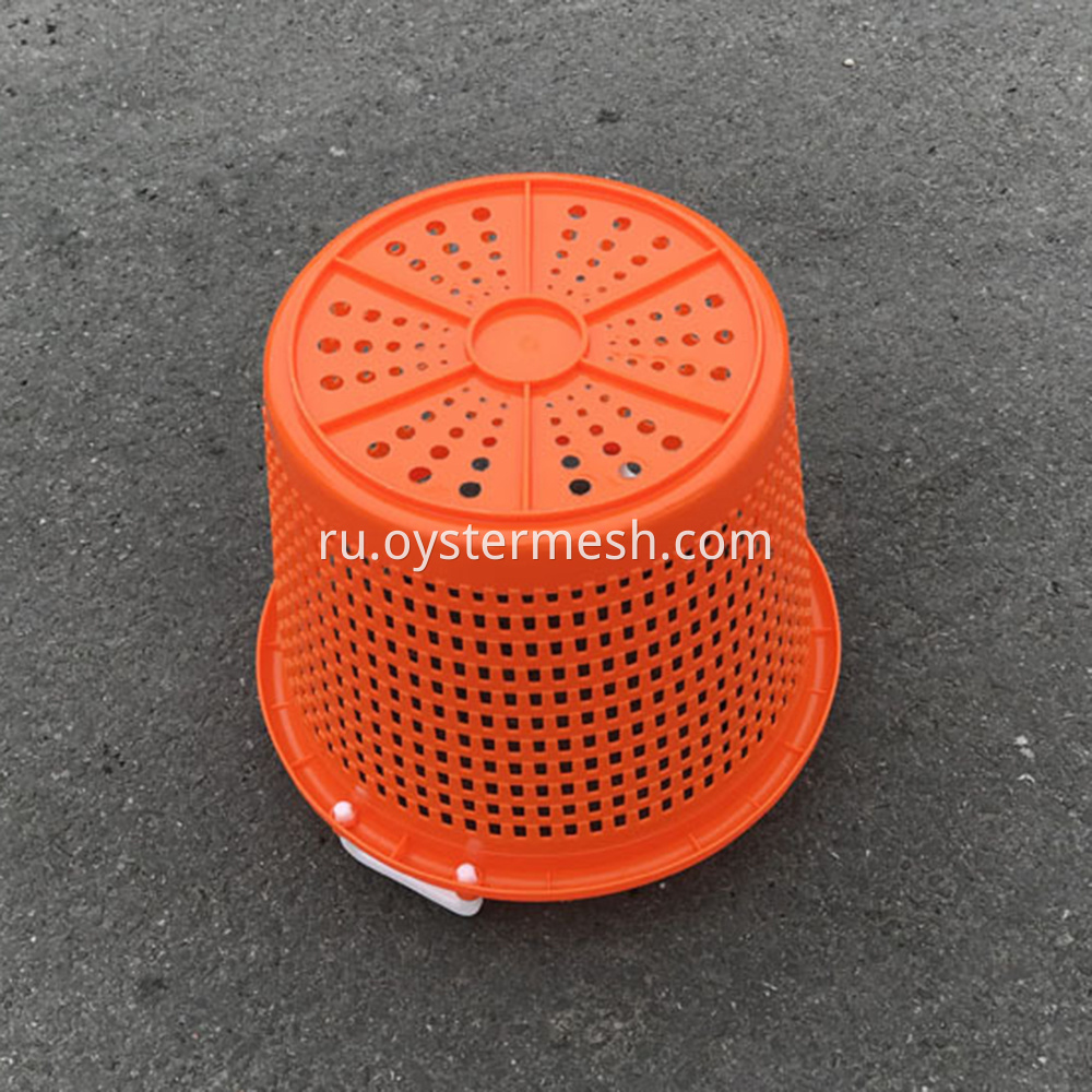 Round Plastic Bucket for Oyster Fish